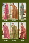 Prakhar Vol 10 By Vallabhi Moss Georgette Daily Wear Saree Exporters In India
